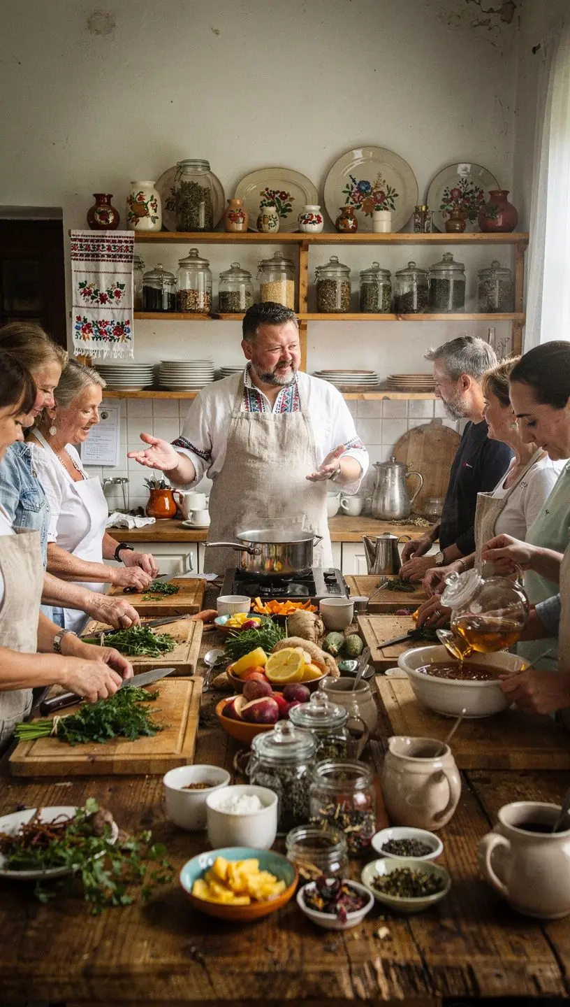 Tradičné slovenské bylinky v sklenej nádobe pripravené na čaj